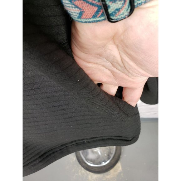 Nomad by Craft Flow Men's Black Pullover Jacket Fleece 1/4 Snap Up Sweater Large - Picture 9 of 13